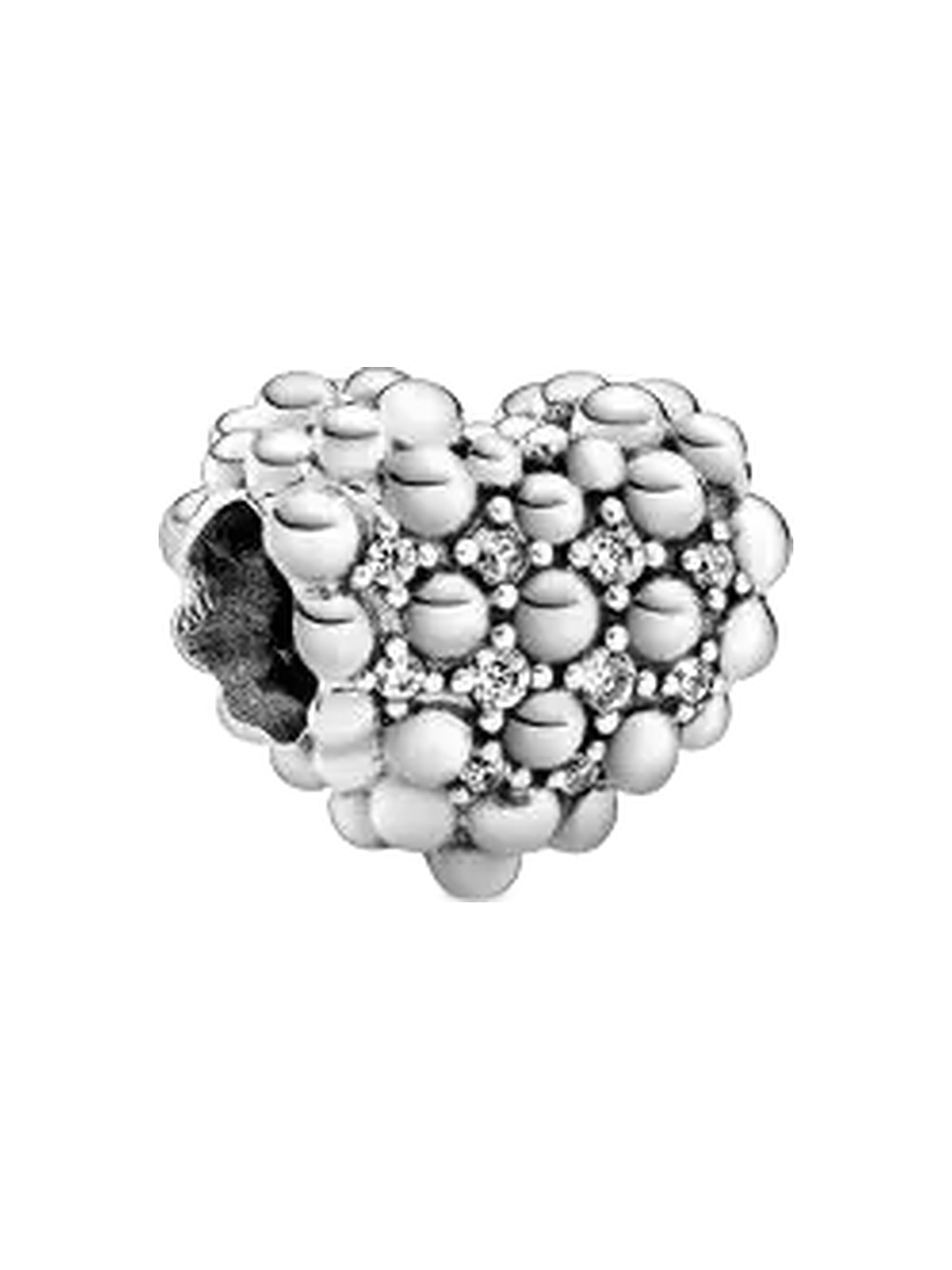 Charm corazón de bolitas