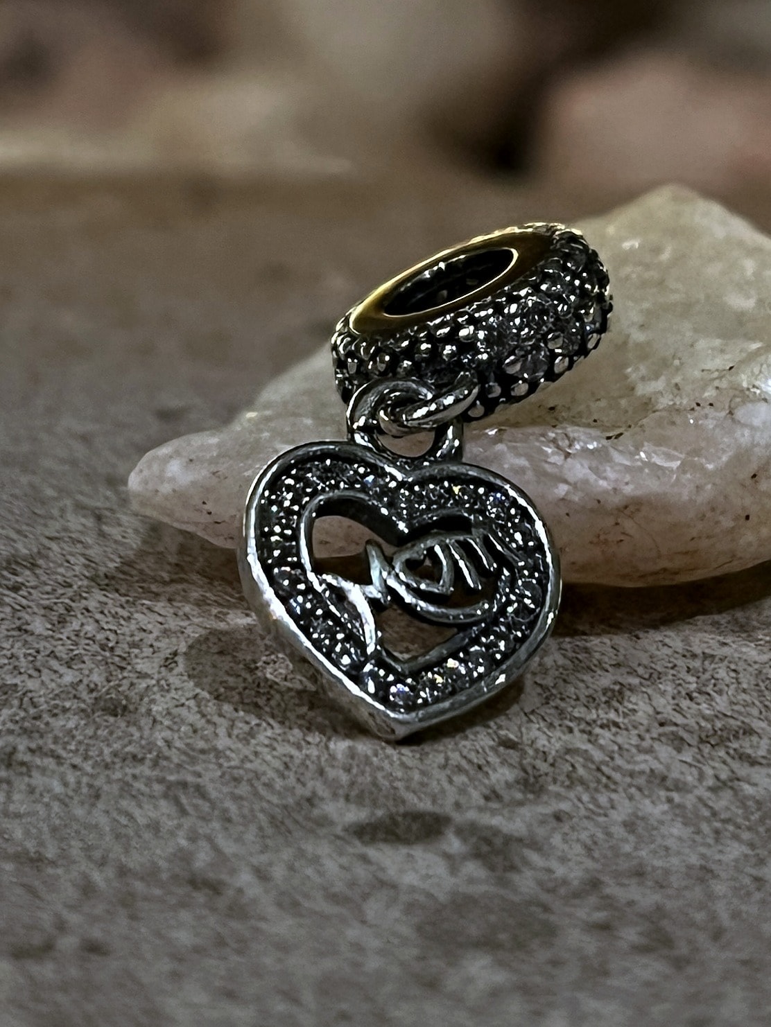 Colgante corazón MOM — foto 2