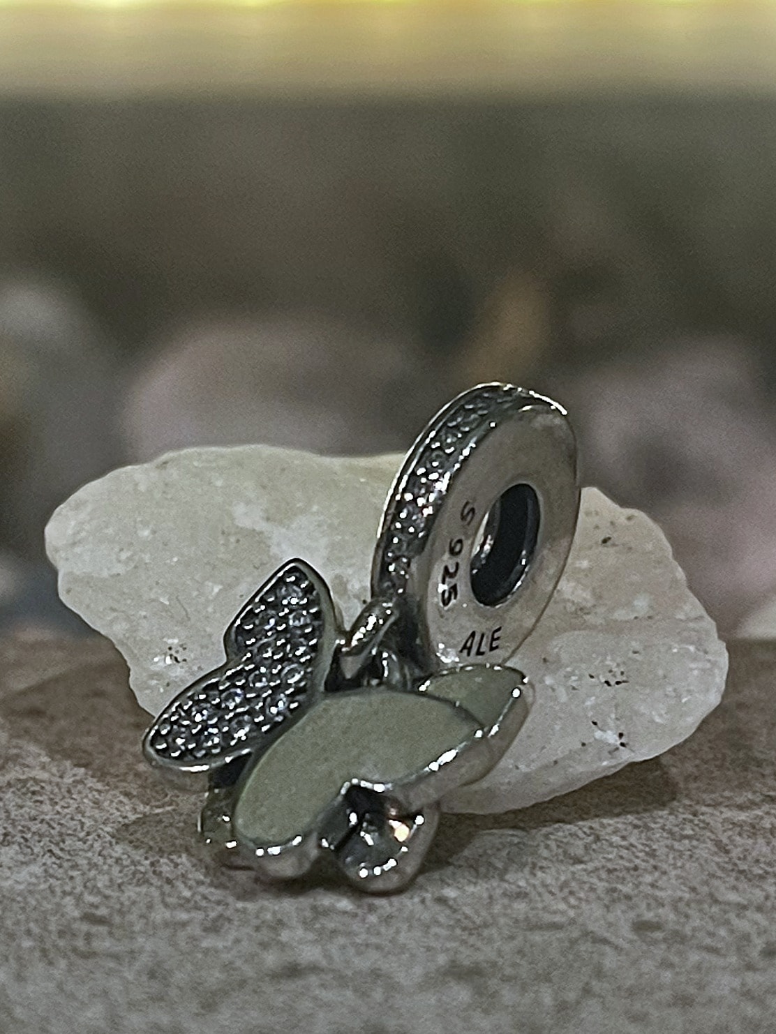 Colgante mariposa con separador — foto 2