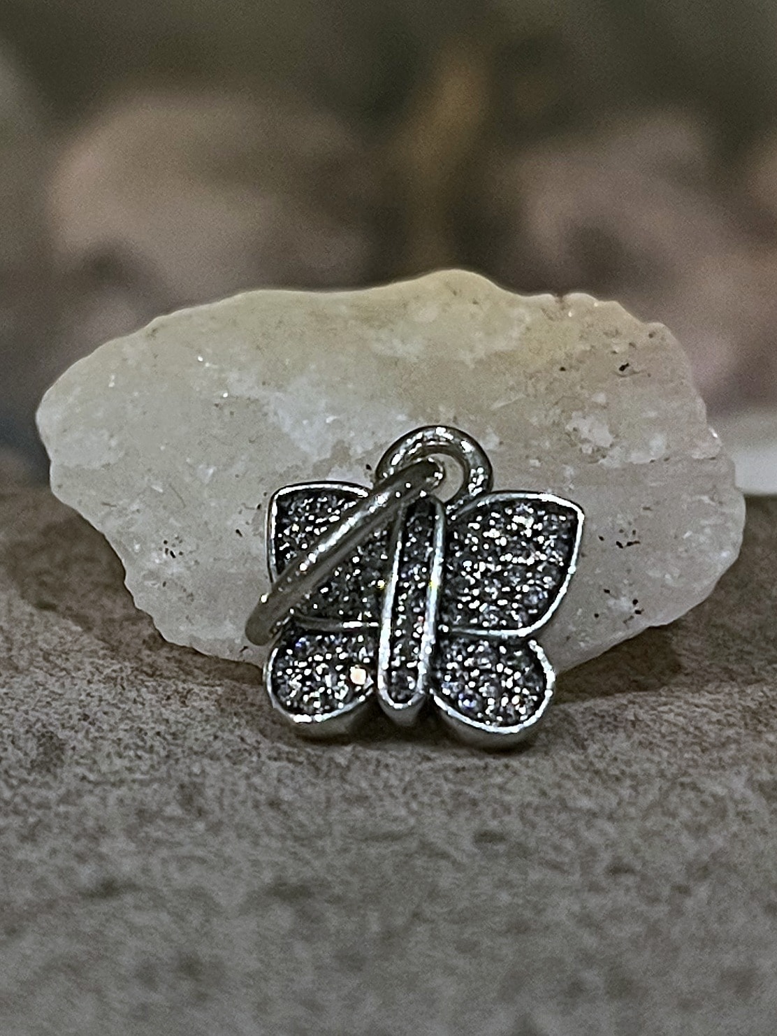 Colgante mariposa pavé — foto 2