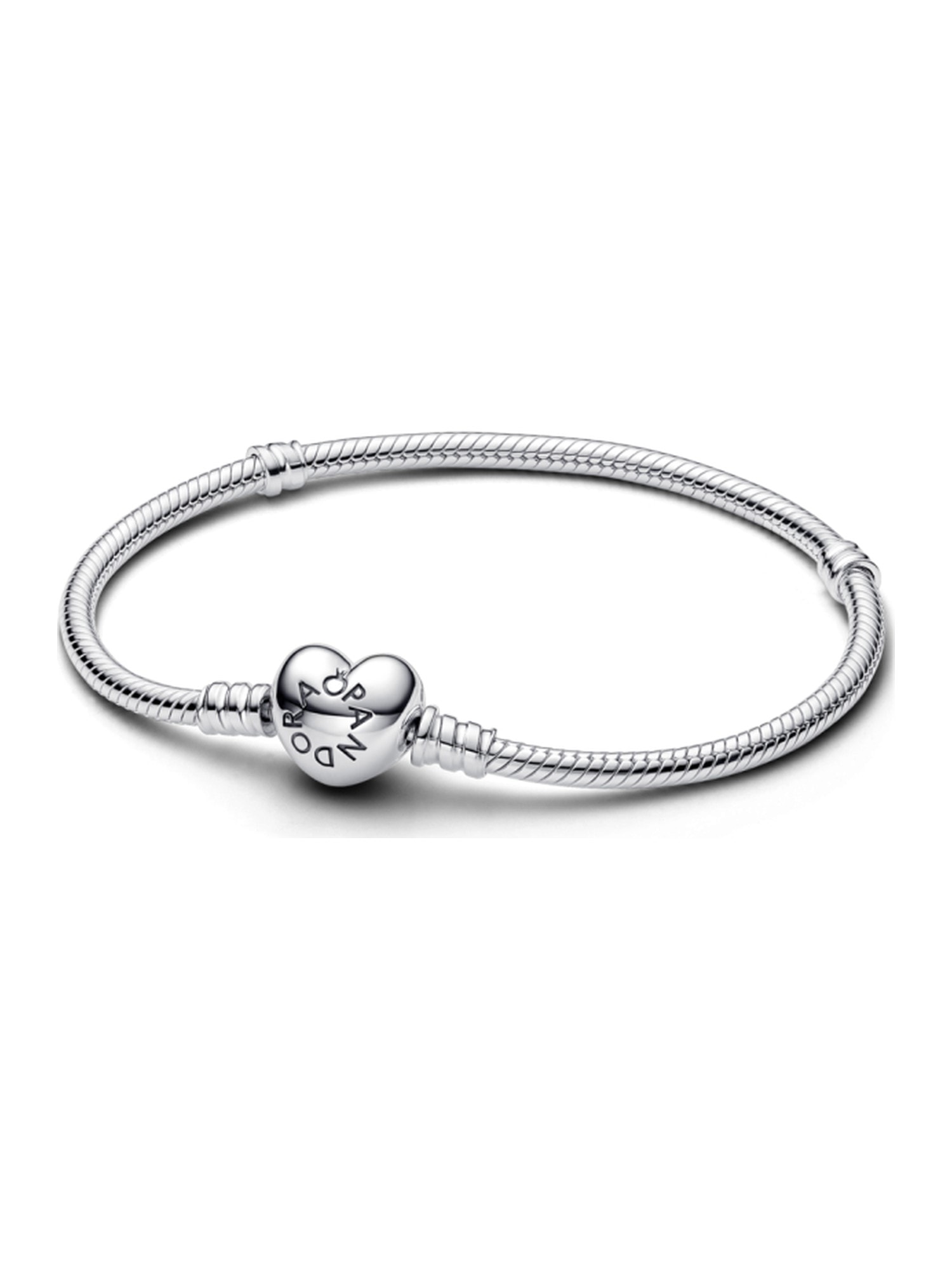 Pulsera broche corazón — 16 cm