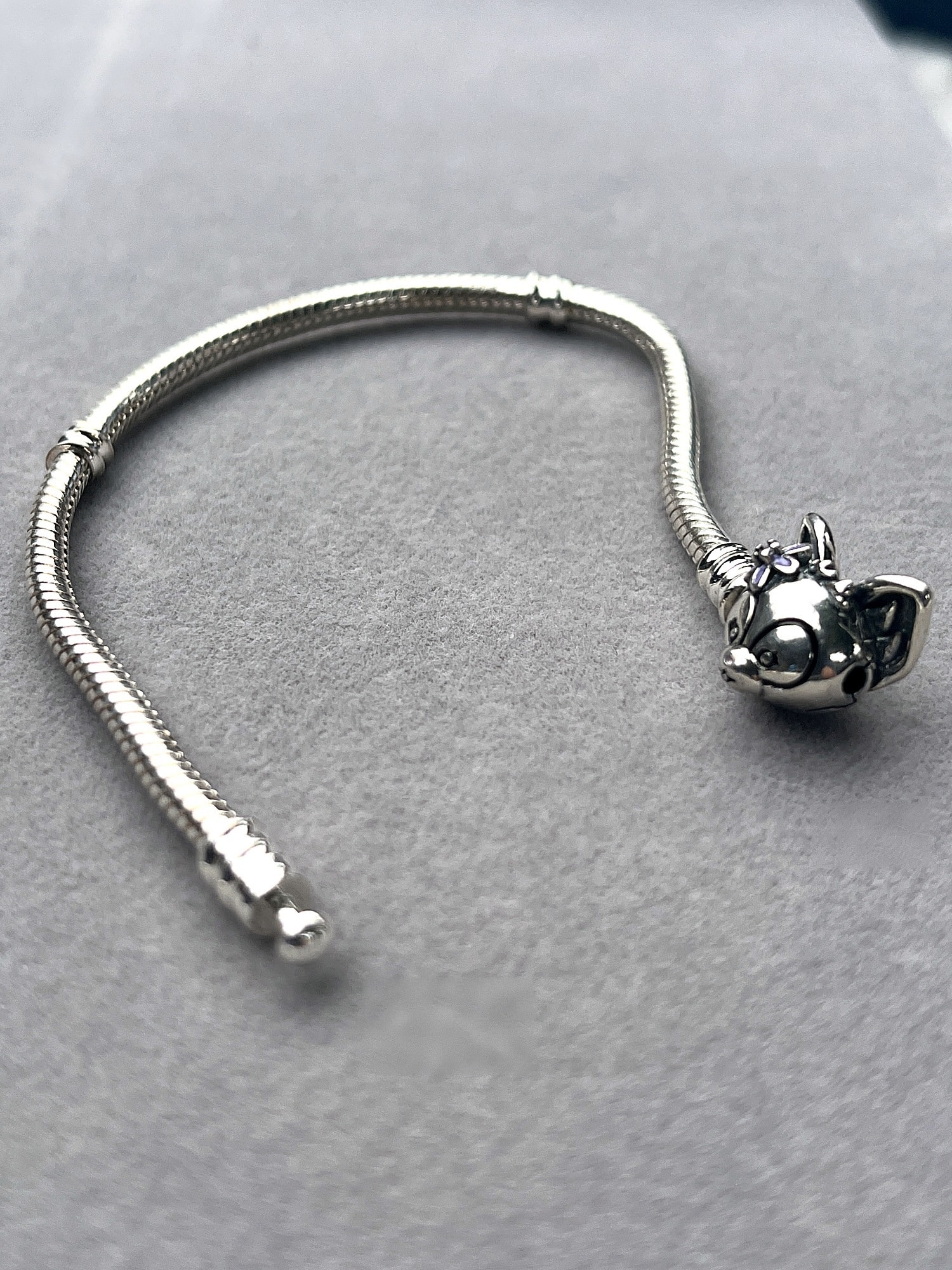 Pulsera broche zorro — 17 cm