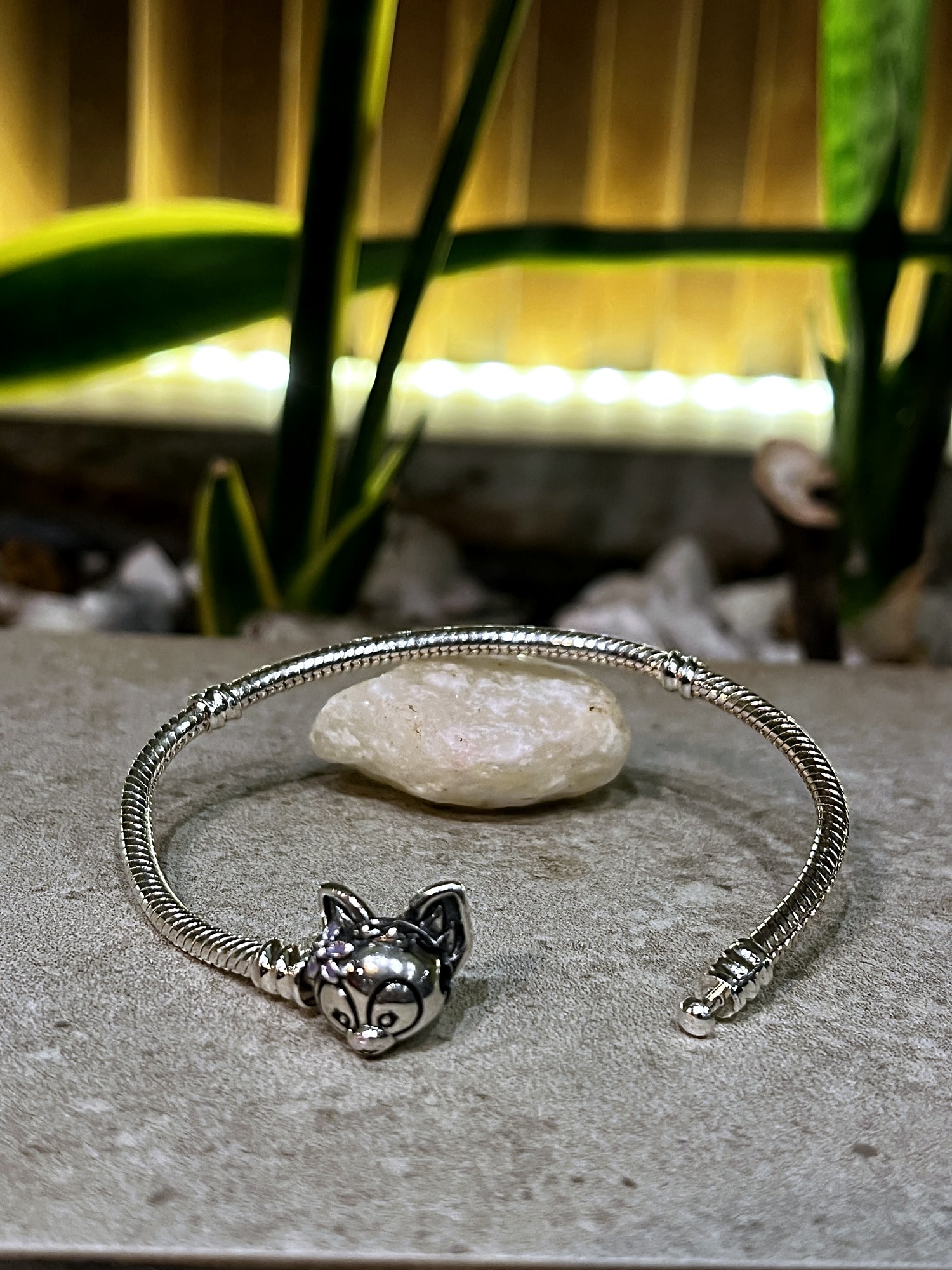 Pulsera broche zorro — 17 cm — foto 2